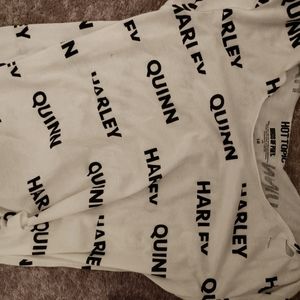 Low cut harley quinn top